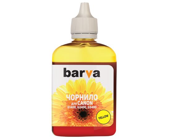 Купить Чернила Canon GI-490 Y специальные 90 г, водорастворимые, желтые Barva (G490-510) по лучшей цене