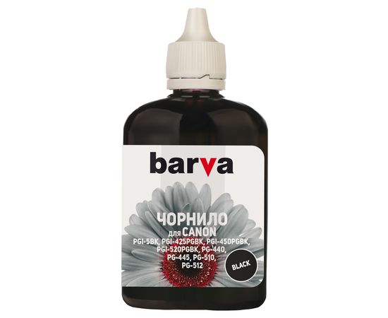 Купить Чернила Canon PGI-520 специальные 90 г, водорастворимые, черные Barva (C520-296) по лучшей цене