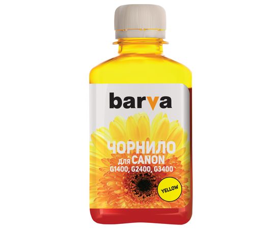 Купить Чернила Canon GI-490 Y специальные 180 г, водорастворимые, желтые Barva (G490-506) по лучшей цене