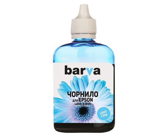 Купить Чернила Epson 673 LC специальные 90 г, водорастворимые, светло-голубые Barva (L800-416) по лучшей цене