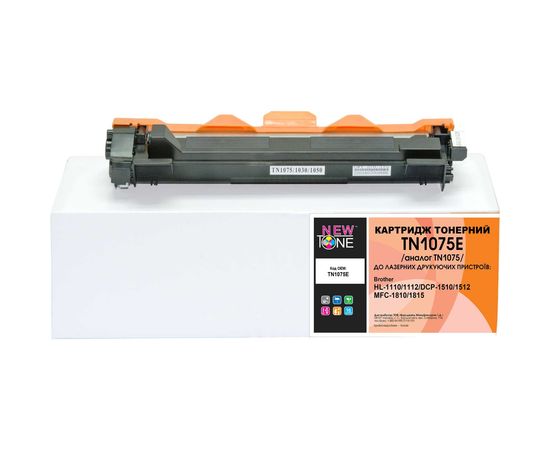 Купить Картридж тонерный NewTone для Brother HL-1112R, DCP-1512R аналог TN1075 Black (TN1075E) по лучшей цене