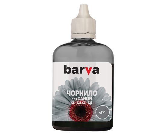 Купить Чернила Canon CLI-521 специальные 90 г, водорастворимые, серые Barva (C521-469) по лучшей цене