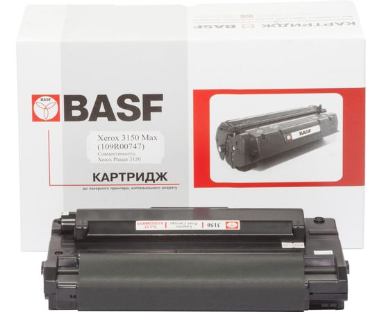 Купить Картридж тонерный BASF для Xerox Phaser 3150 аналог 109R00747 Black (B3150 Max) по лучшей цене