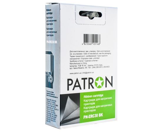 Купить Картридж совместимый Epson ERC-30 черный Patron (PN-ERC30 BK) по лучшей цене