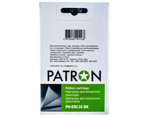 Купить Картридж совместимый Epson ERC-30 черный Patron (PN-ERC30 BK) по лучшей цене
