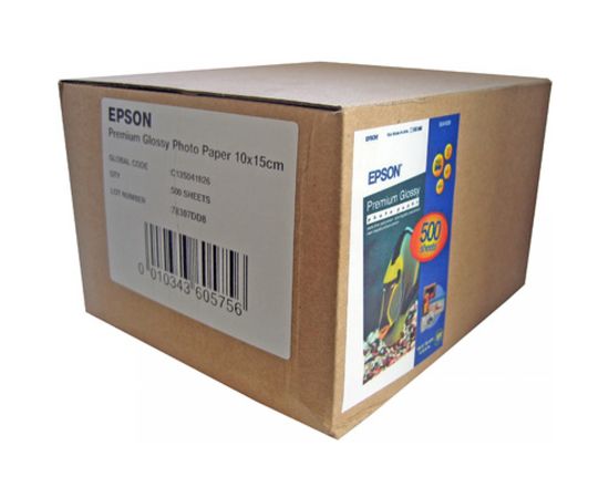 Купить Фотобумага Premium Glossy 10x15 см, 500 л Epson (C13S041826) по лучшей цене